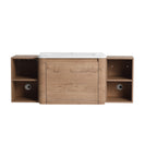 52'' Wall-Mounted Bathroom Vanity