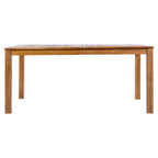 TOPMAX Patio Wooden Dining Table, Outdoor 67"L Rectangular Table