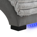 Denise Nickel Accent Chaise With USB