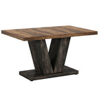47" Farmhouse Dining Table for 4-6