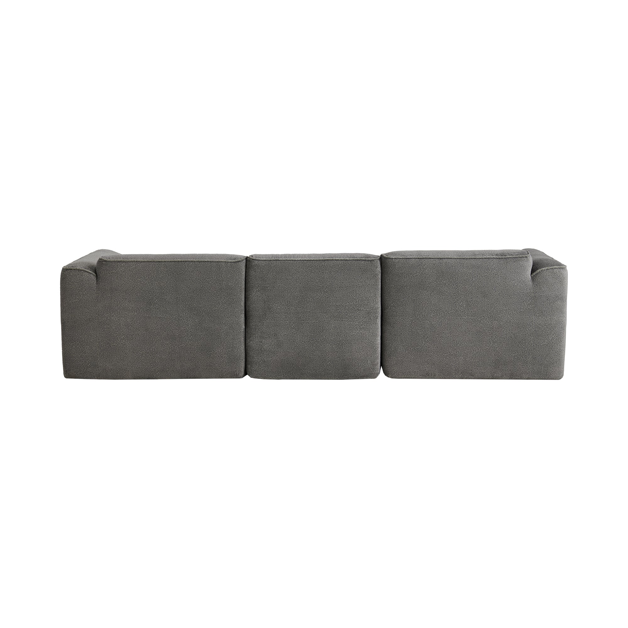 U_Style Luxury Living Room Double-Needle Cut Velvet Sofa