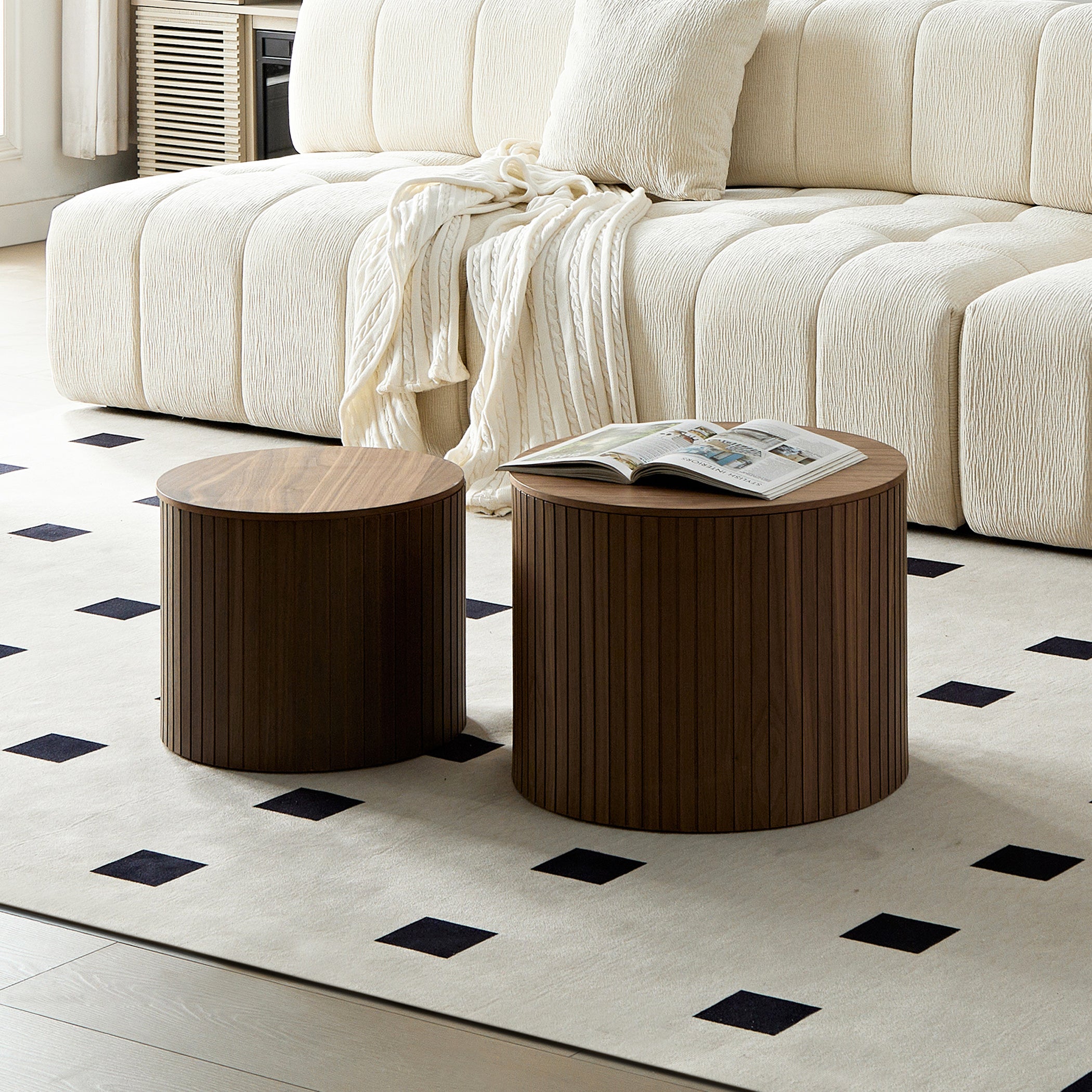 MDF Nested Table Set - 2 Pieces