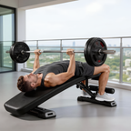 Adjustable Weight Bench with Resistance Bands
