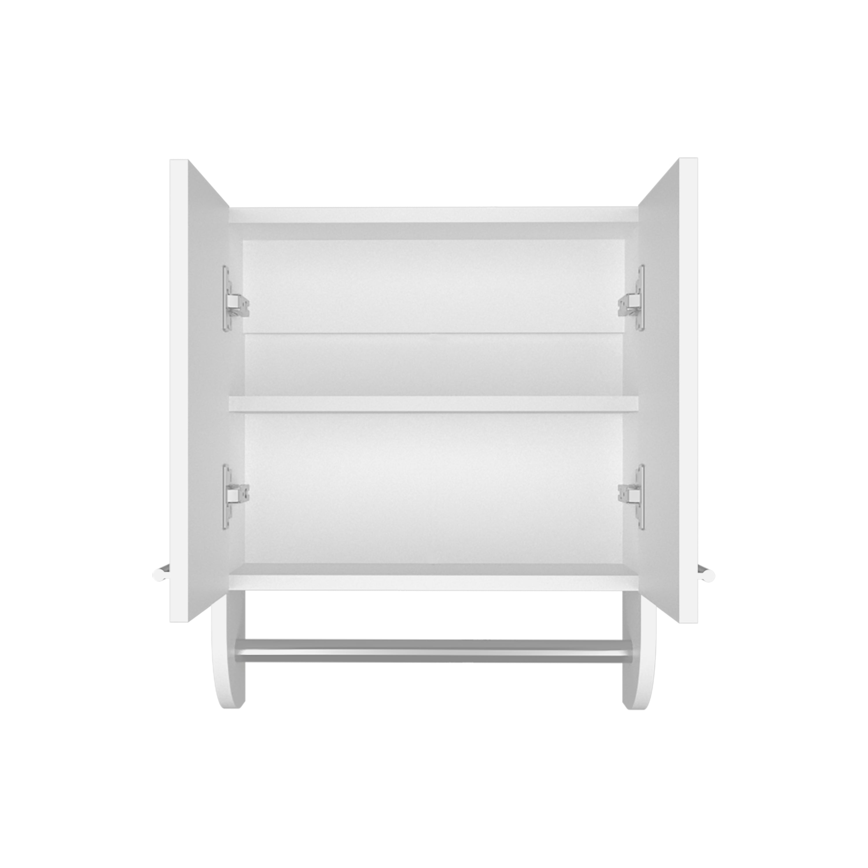 Medicine Cabinet 20.30" H, with 2 Shelves and 2 Doors