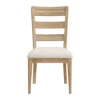 Brown Upholstered Dining Chair, Set of 2