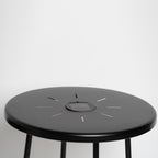2-Pack Solar Powered Side Table Set with LED Light
