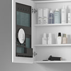 36'' W x 26'' H Surface Frameless Mirror Medicine Cabinet