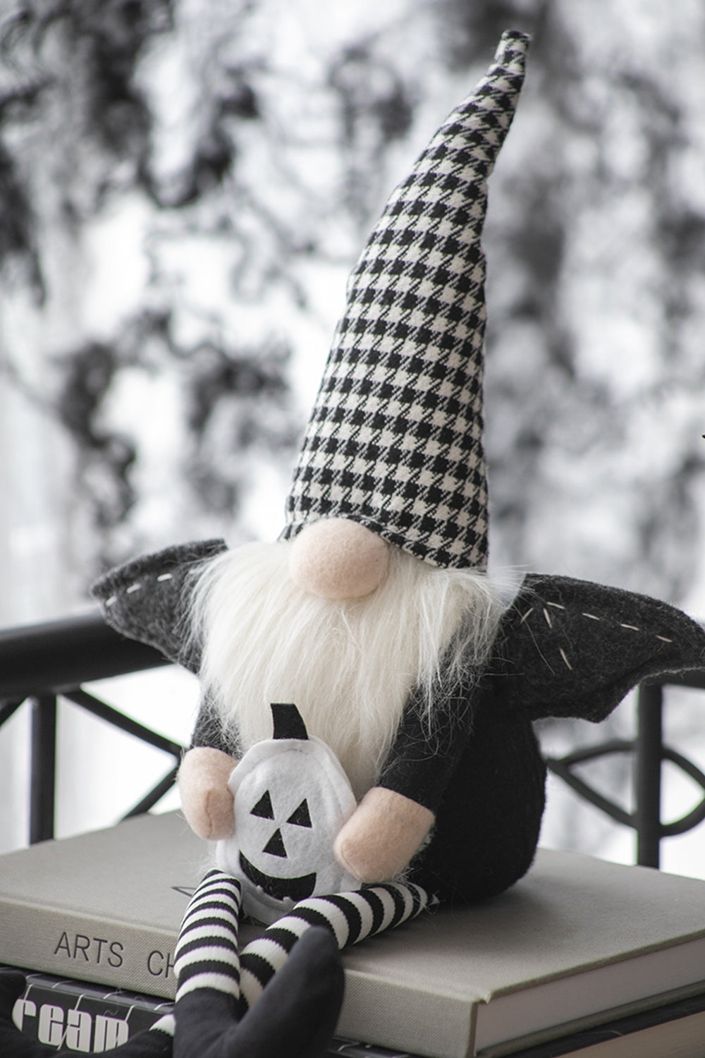 23.5" Whimsical Standing Ghost Gnome