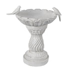 16.54" Garden Bird Bath Statue, Resin