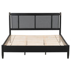 Solid Wood King Bed - Heavy Duty Support