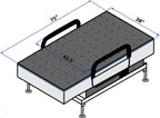 Twin Adjustable Sit to Stand Bed With Remote