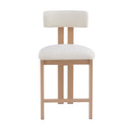 Stylish 26.5'' Round Stools with Low Back