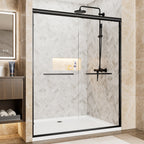 56"-60" W x 72" H Matte Shower Doors