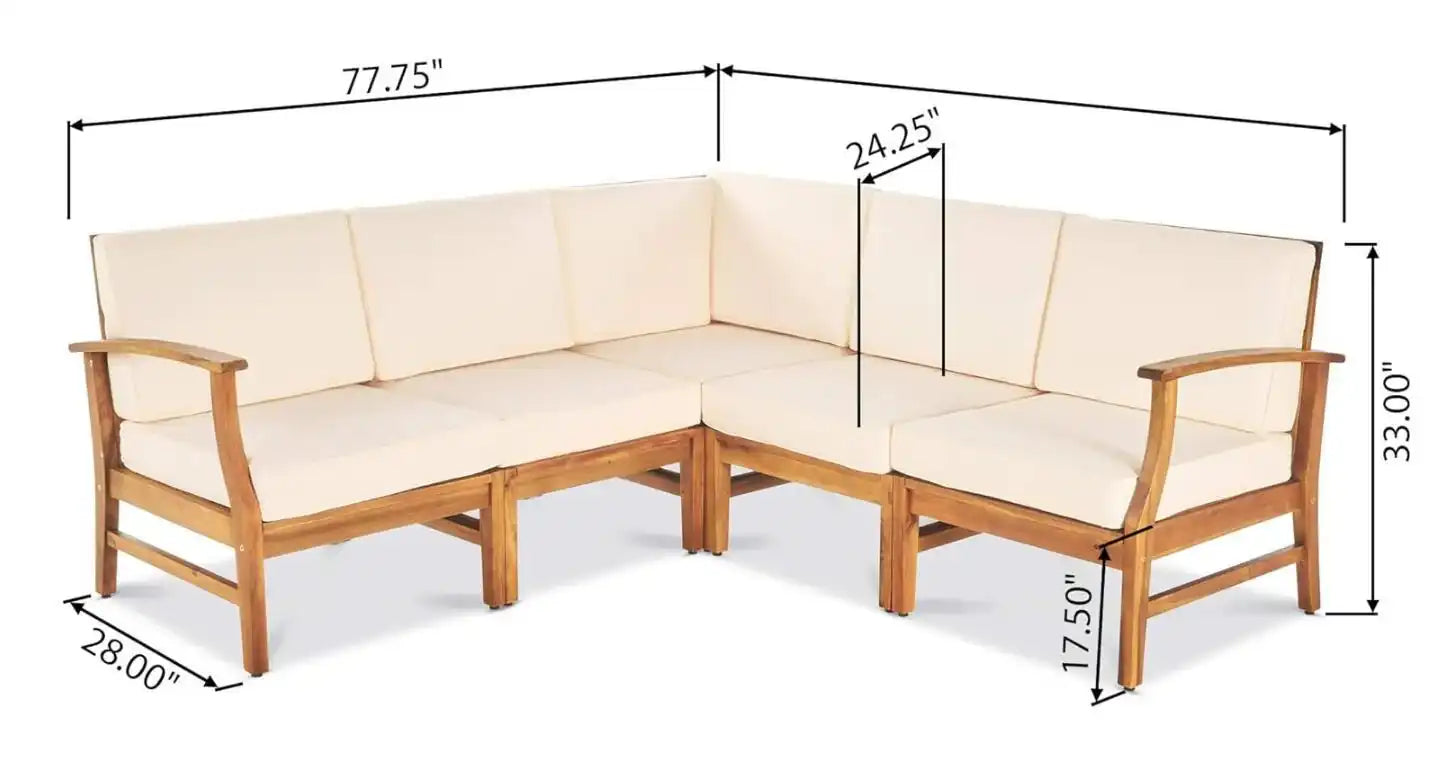 Perla 6 Pieces Sofa Set