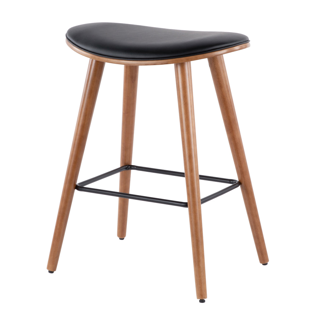 26" Mid-Century Modern Counter Stool