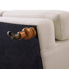 Alana Lawson Three-Cushion Tightback Sofa, Sky Neutral