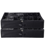 Sturdy Under Bed Shoe Storage Organizer, Set of 2
