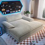 Modern Oversized Double Chaise Lounge Chair
