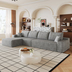 135" Cloud Sectional Couch with L-Shape Chaise