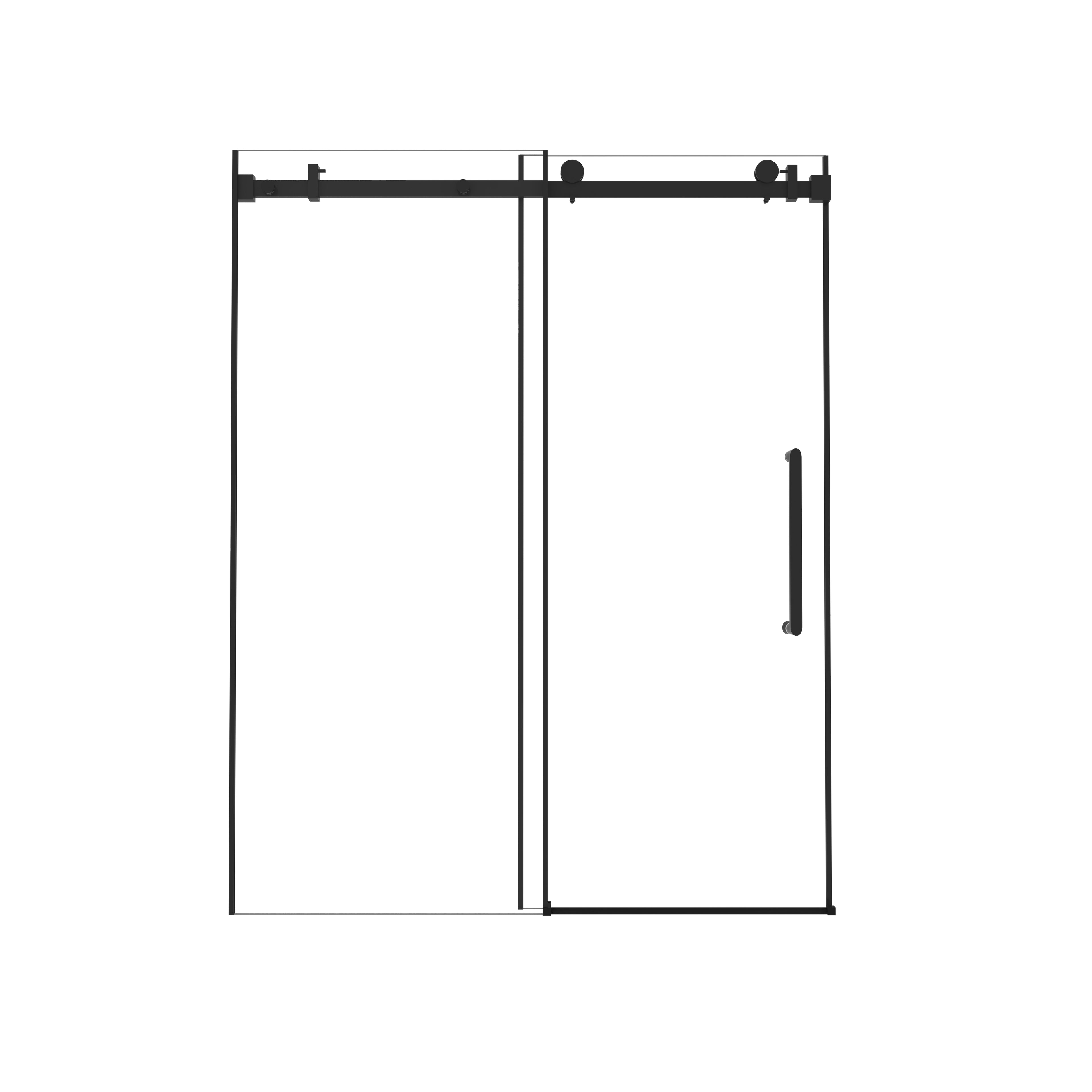Frameless Single Sliding Shower Door