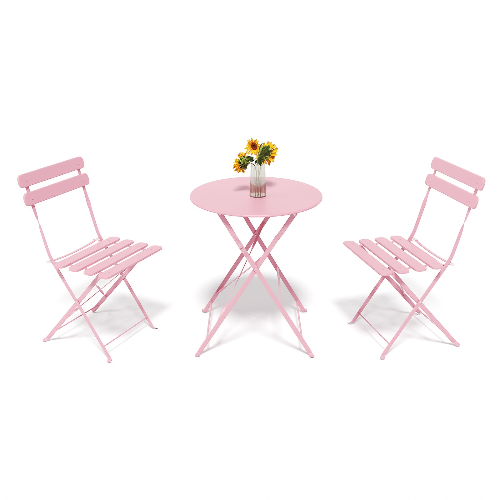 3 Piece Bistro Table and Chairs Set