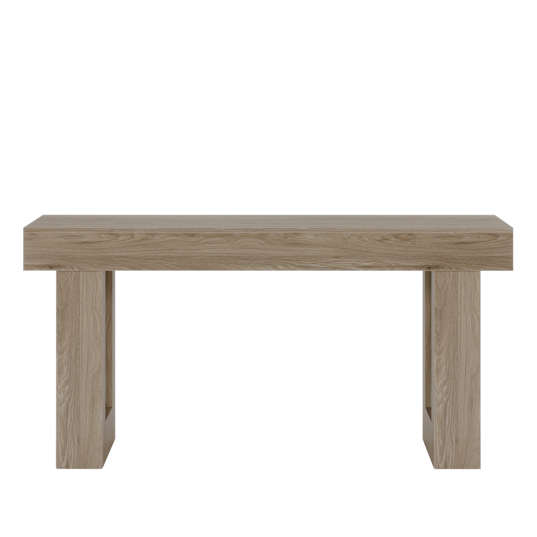 63 Inches Farmhouse Console Table