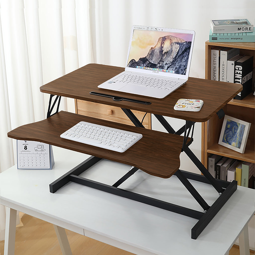 32 Inch Height Adjustable Desk Converter
