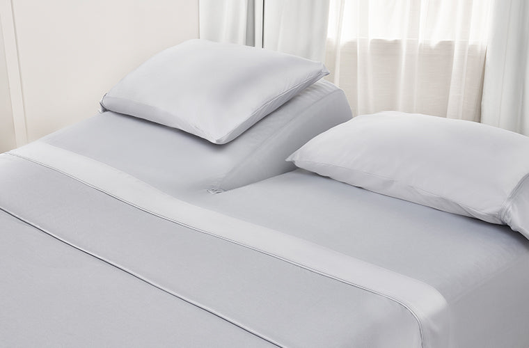 BedGear Dri-Tec Sheet Set, Light Grey