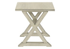 Antique White Accent Table