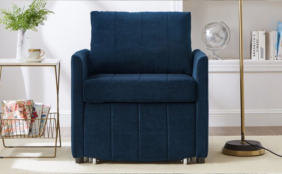Upholstered Convertible Sleeper Sofa