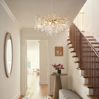 8-Light Chandelier Crystal Ceiling Lamp