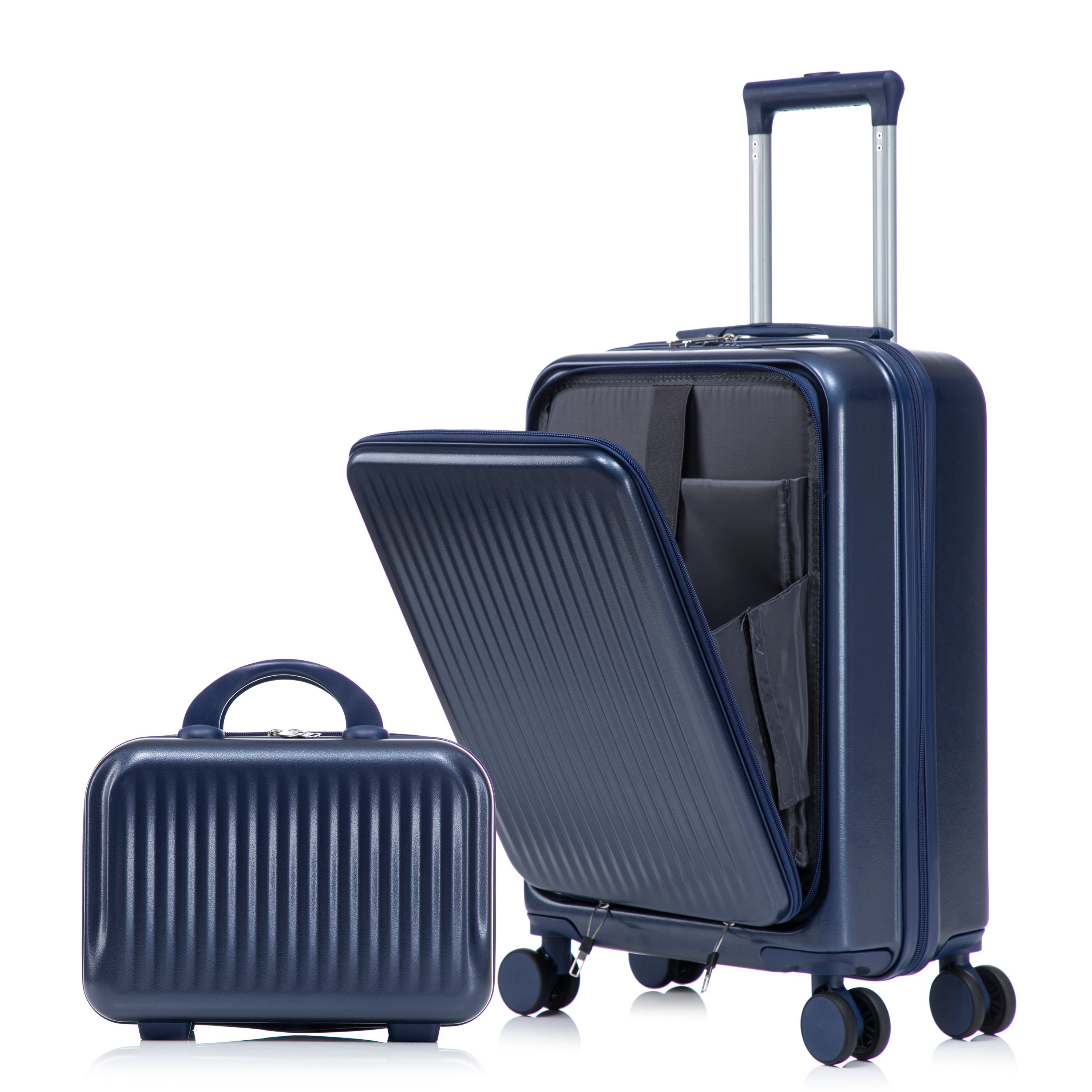 14'/20' 2-Piece ABS Spinner Wheel Luggage Set
