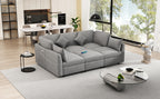 86.6" Modular Sectional Sofa