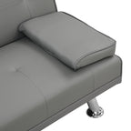 Sofa Bed with Armrest and Holders
