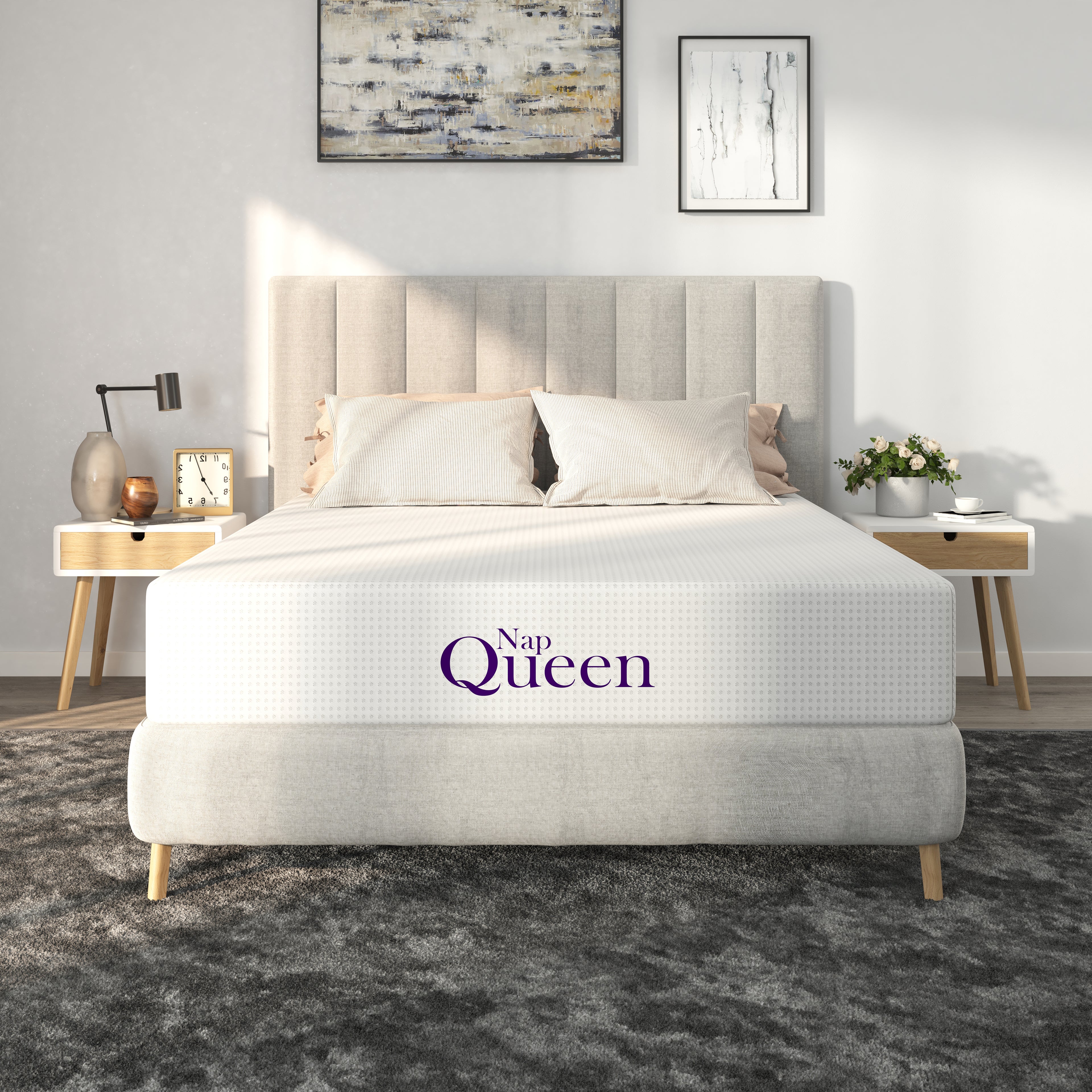 NapQueen 8 Inch King Size Memory Foam Mattress