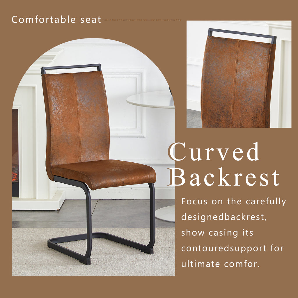 Set of 2 Vintage Dining Chairs