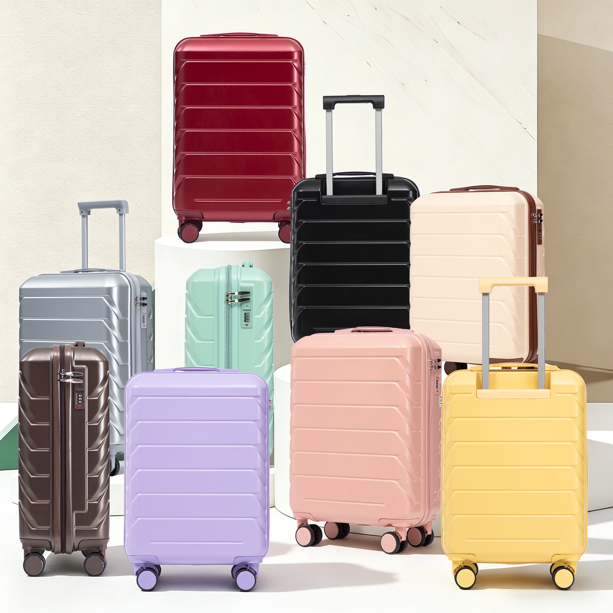 20 Inch ABS Hard Shell Travel Checked Luggage