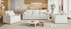 Cozy Upholstered Sofa Set Oversized Comfy Cloud Sofa