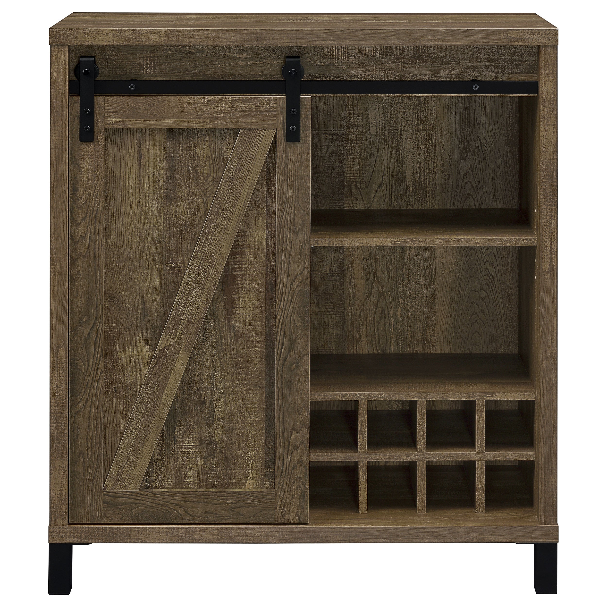 Arcata Rustic Bar Cabinet