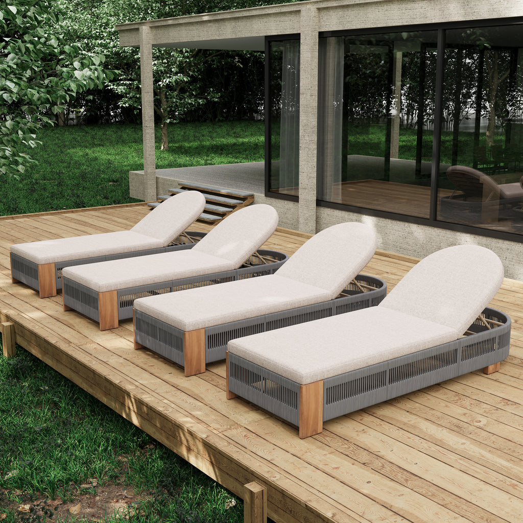 Outdoor Chaise Lounge Chair