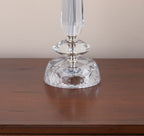 Karat 25.5" Contemporary Crystal Table Lamp