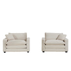 Luxurious and Sophisticated Deep Seated Sofa Set