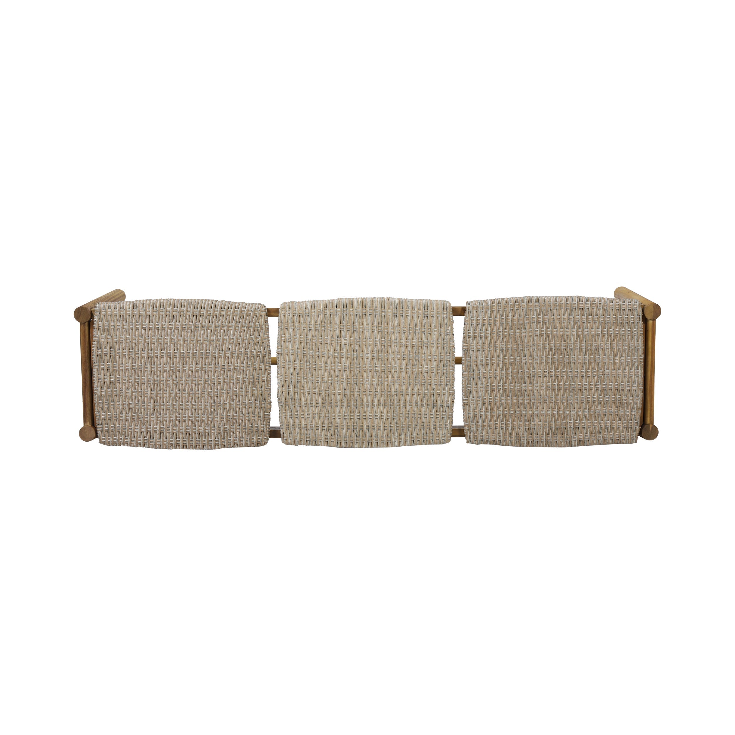 Acacia Wood Bench with 3 Seaters, Teak