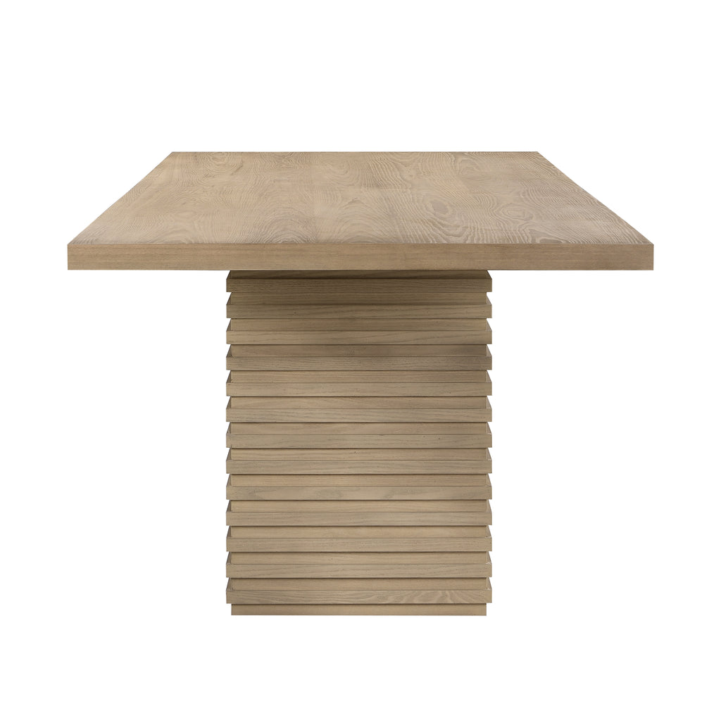 95-Inch Dining Table (Light Ash)