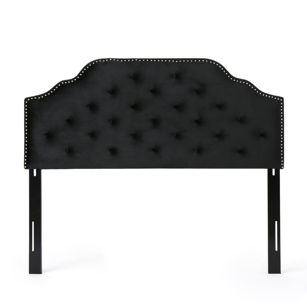 Tufted Upholstered Headboard Queen Size
