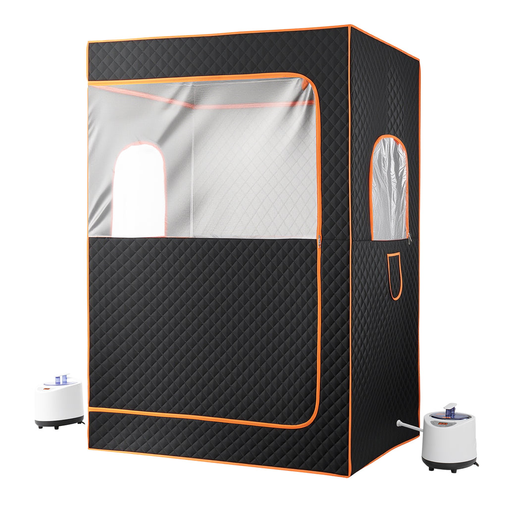 Upgraded Portable Steam Sauna for Home, 2 Person Full Body Home Spa Tent