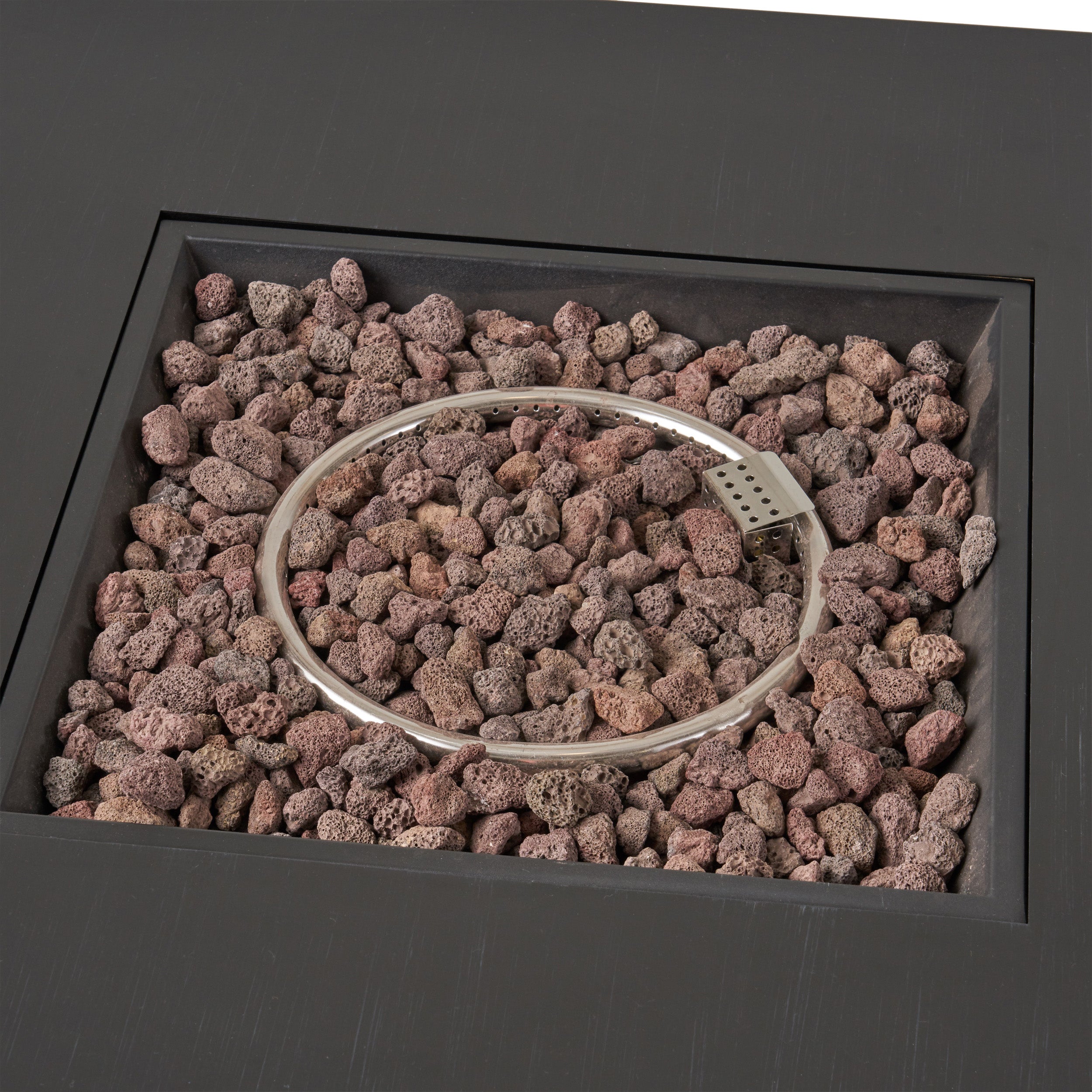 39" Square Iron Fire Pit - 50,000 BTU