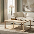 Ellis 48" Reclaimed Wood Open Frame Coffee Table