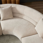 Modular Curved Sectional Sofa