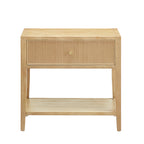 Fleur Natural 1-Drawer Nightstand